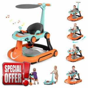 COSTWAY 7 in 1 Baby Walker