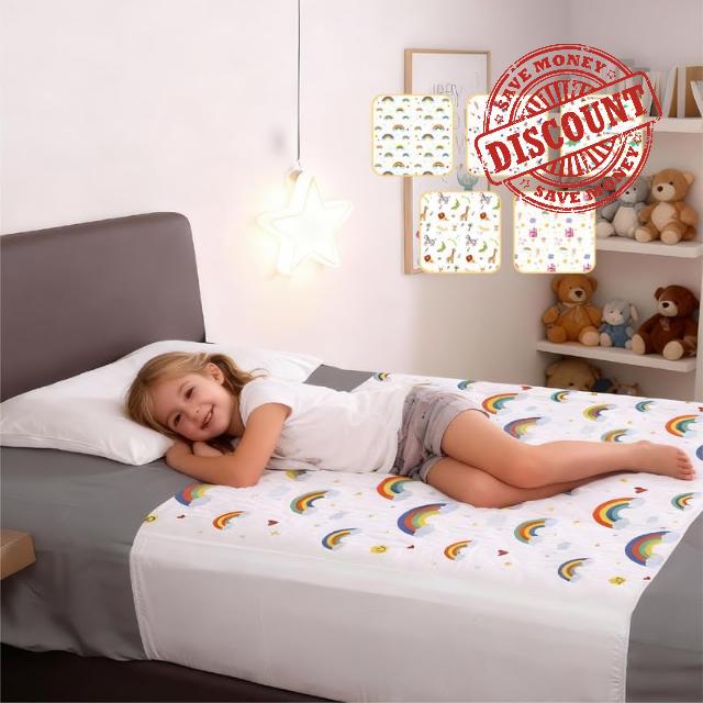 Washable Potty Training Bed Pads with Non-Slip Design