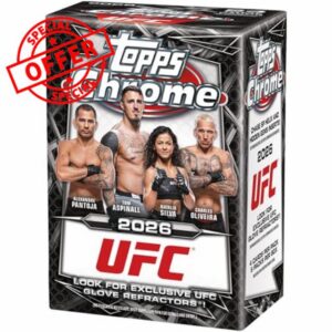 2026 Topps Chrome UFC - Factory Sealed - Value Box