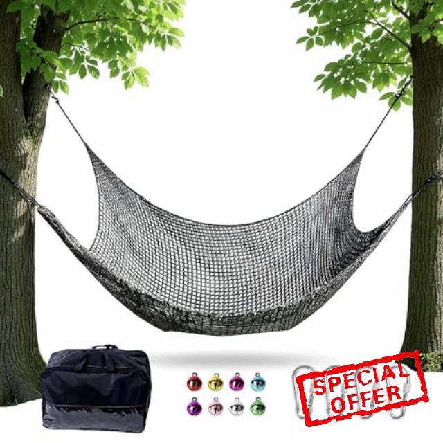 Double Layer Climbing Net 9.8'×9.8'