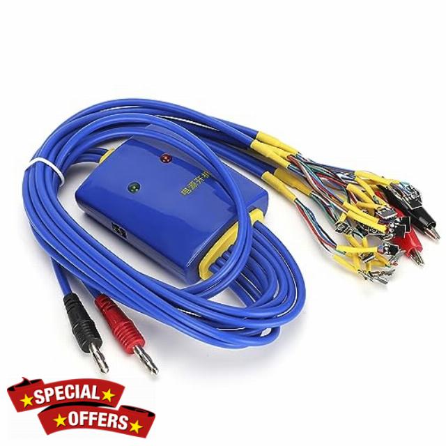 S115 Power Supply Test Cable with Smart Protection and Anti-Burn Features for and IOS Devices Plastic Material 1PC