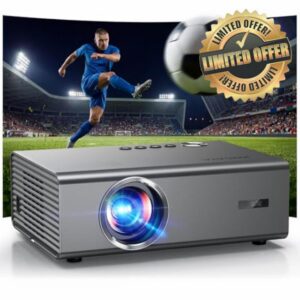 4K Smart Projector for Home & Bedroom | 1200 ANSI Brightness