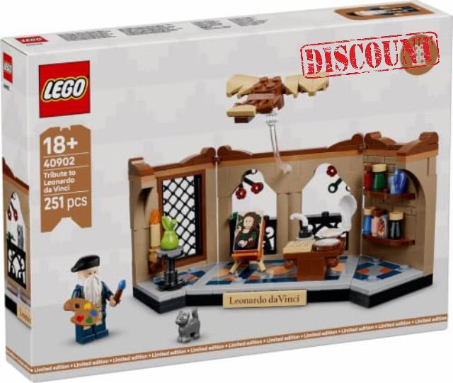 LEGO 40902 - Tribute to Leonardo da Vinci