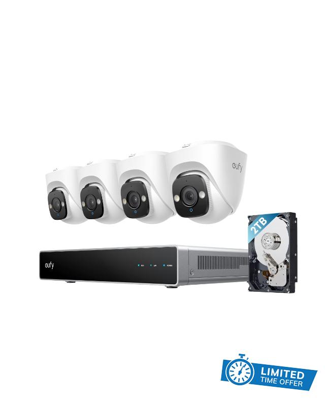 eufy Security PoE NVR CCTV Camera Systems E41