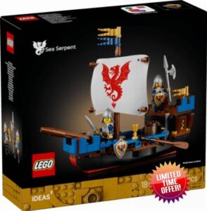 LEGO Ideas Sea Serpent 40912 Building Set | 241 Pieces