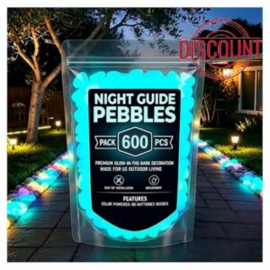 2026 New Colorful Glow-In-The-Dark Garden Stones