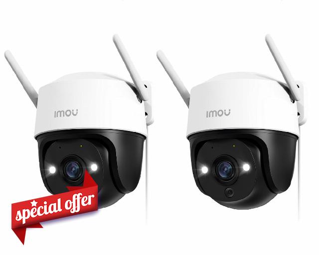 Imou 3K Security Camera Outdoor with AI Human/Vehicle Detection