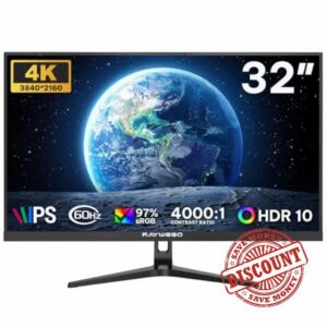 Raywego 32-Inch 4K UHD Gaming Monitor