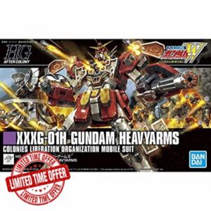 Bandai Hobby HGAC 1/144 Gundam Heavyarms Model Kit | Popular Gundam kit series offering detailed designs