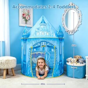 Pop Up Ice Castle Tent for Kids