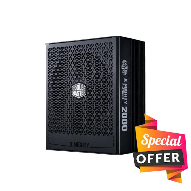 Cooler Master X Mighty Plat. 2000W 230V UK Cable