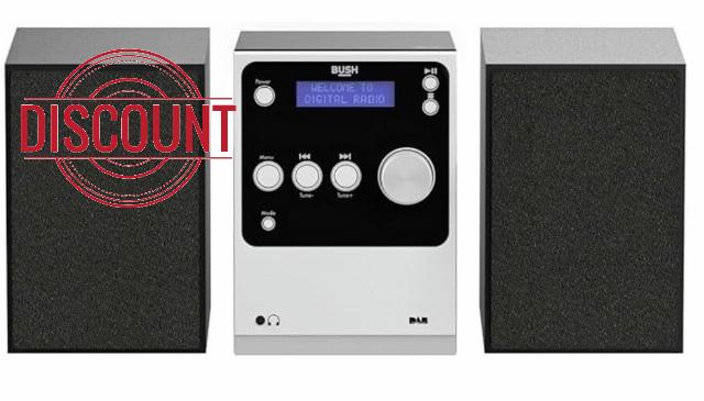 Bush DAB Radio CD Player Micro System with Bluetooth