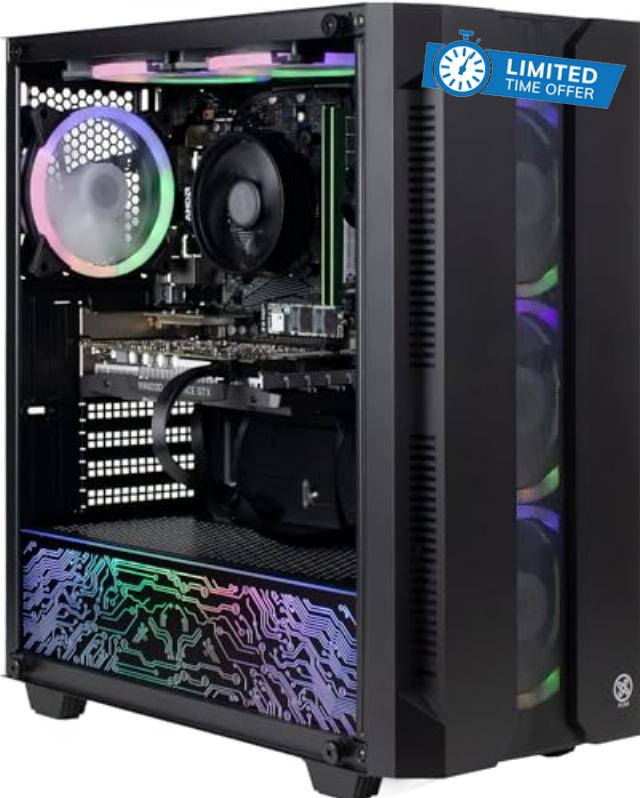 XUM Elite Prebuilt Gaming PC: AMD Ryzen 5 5500