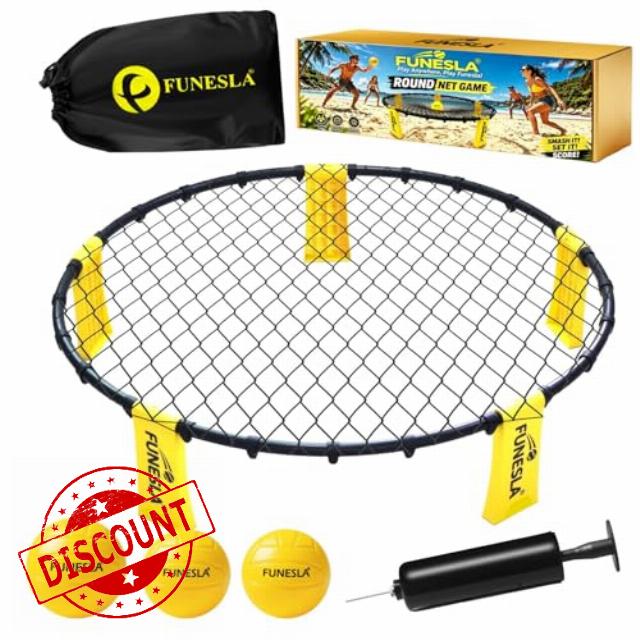 Roundnet Game Set - Outdoor Beach Volleyball Game