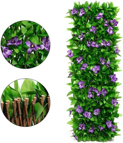 Decorative Faux Ivy Fencing Panel