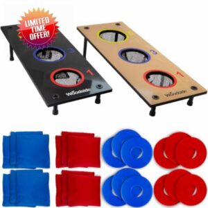 Woodside Bean Bag Toss Games Set with 2 MDF Boards