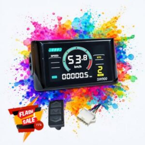 E-Bike Color LCD Display SW900 COLOUR Model Electric Bike Screen for E-bike Conversion Kits