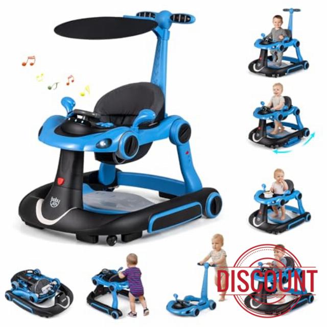 COSTWAY 7 in 1 Baby Walker