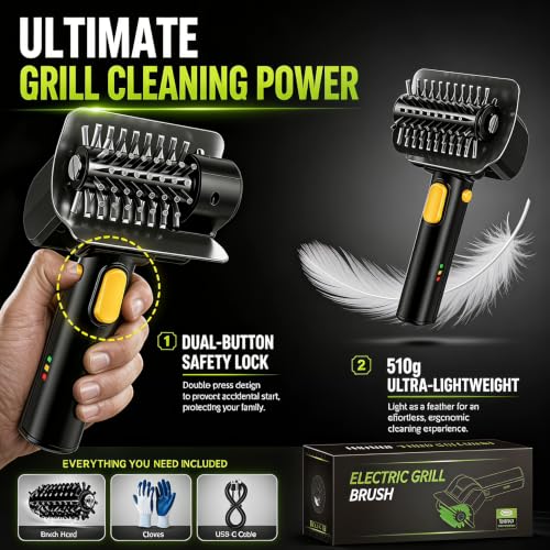 Cleaning BBQ Accessories Grill Brush Cleaning for Outdoor Grilling