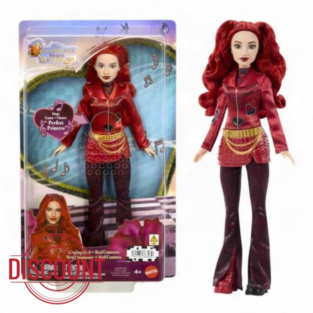 ​Mattel Disney Descendants: Wicked Wonderland Singing Red Doll with Movie-Inspired Clothes