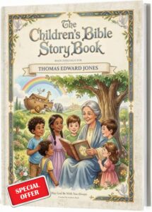 The Children's Bible Story Book Personalised for Kids. A Forever Keepsake Gift for Boys & Girls Aged 0-12 Years. Ideal for Baptisms