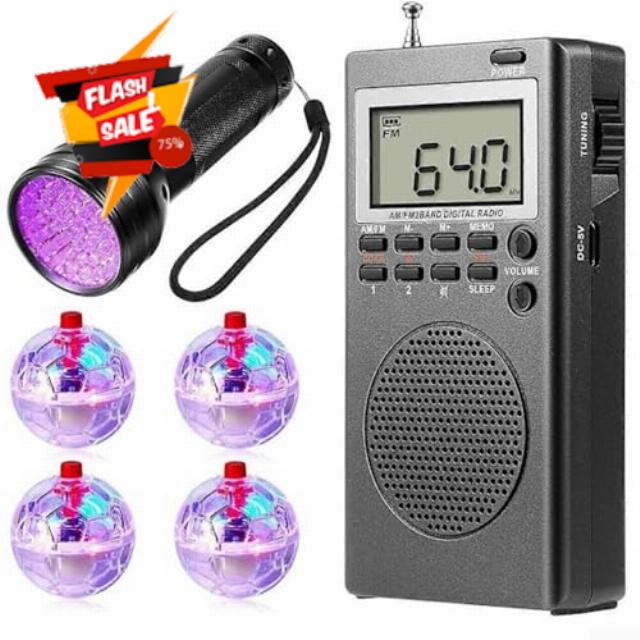 For Paranormal Investigation Kit 4/6 Piece Set With LED Spirits Balls