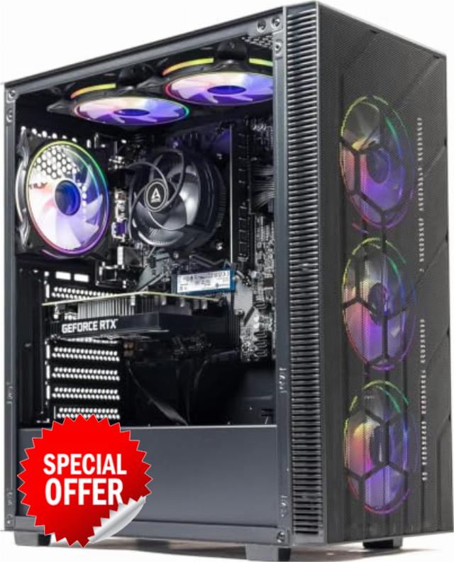 GTR Gaming - high-performance PSU-650W gaming PC- AMD Ryzen 5 5500