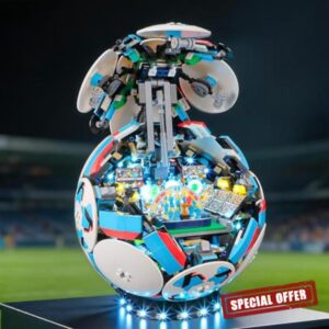 BRIKSMAX 2.0 Light Kit Compatible with Lego Editions Soccer Ball 43019 Building Sets(Remote Control) - Original LED Lighting Kits (Accessories Only) for Display