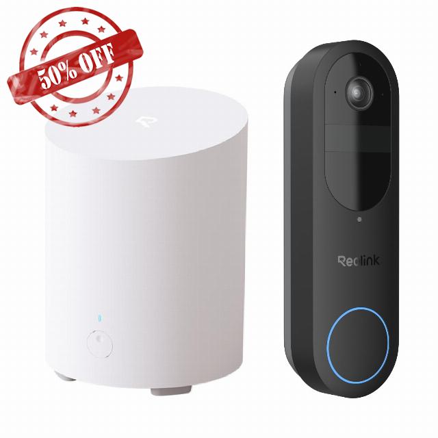 Reolink Video Doorbell with Home Hub Mini