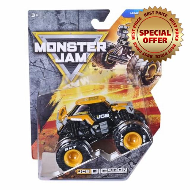 Monster Jam 2026 Official 1:64 Diecast Truck Series 46 Legacy Trucks JCB DIGatro