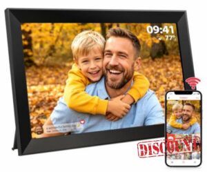 Frameo Digital Photo Frame WiFi 10.1 in