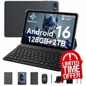 Tablet with keyboard