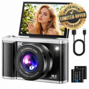 Digital Camera 8K 96MP with WiFi
