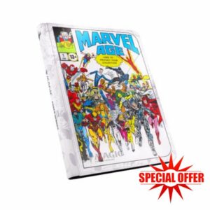 Gamegenic | Magic: The Gathering | Marvel Super Heroes Zip-Up Album 18-Pocket - Marvel Age | Trading Card Game Accessory | Ages 13+