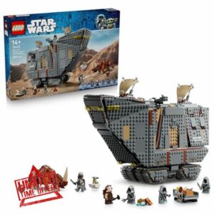 LEGO Star Wars 75453 Offworld Sandcrawler and Mudhorn - Model kit w/Grogu Figure & 5 Minifigures incl. The Mandalorian - Birthday Gift for 14+ Year Old Teenage Boys & Movie Fans