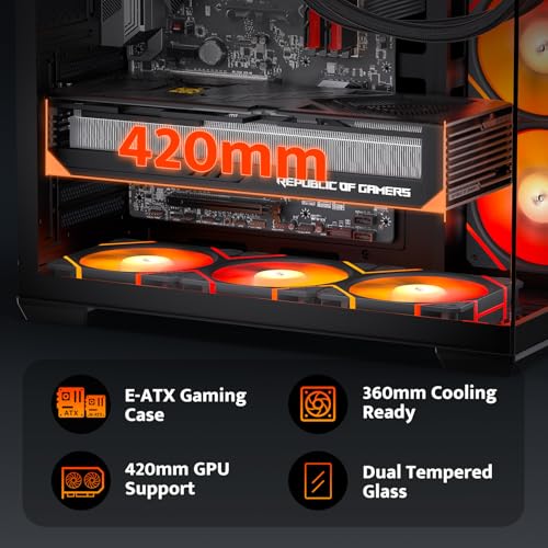 Six-Sided Ventilated Gaming Case