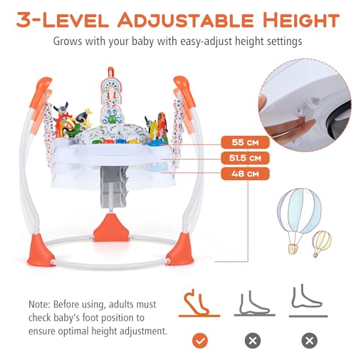 Baby Activity Center with 360° Rotating Seat