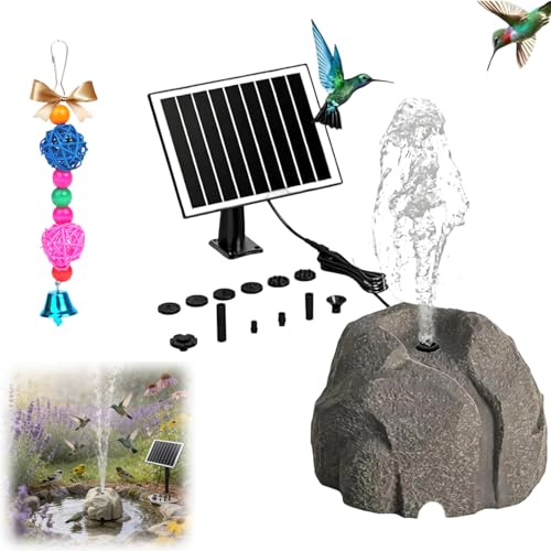 Bubbling Rock Fountain with 10 Nozzles