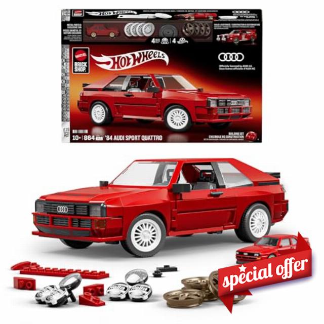 ​Mattel Brick Shop Hot Wheels Elite Series Building Set