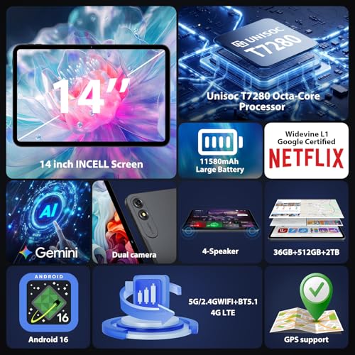 Gaming Tablet with Keyboard