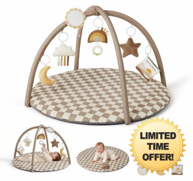 Blissful Diary Baby Play Gym Mat