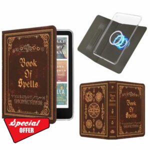 Magnetic Detachable Book Cover Case for 7" Kindle Paperwhite 12th Gen 2024 and Kindle Colorsoft Signature Edition