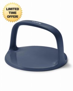 Caraway Grill Press with Handle - 100% Stainless Steel Body - Safe for Use with Pans and Grills - Ideal for Meat