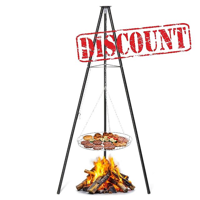 ROVSON Tripod BBQ Grill Rack