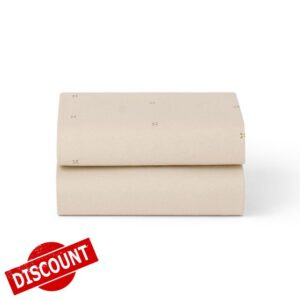Snuz Bedside Crib Fitted Sheets - Fits All SnuzPod Cribs