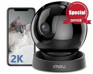 Imou 2K Indoor 360° Security Camera - Baby Monitor