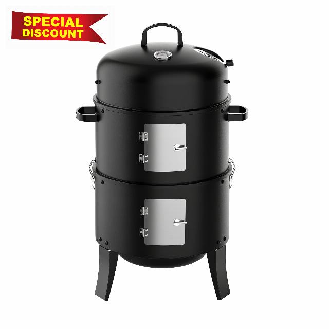 KEYO GRILL Portable Charcoal BBQ Grill - 342 Sq In