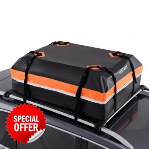 COSTWAY 15/21 Cubic Feet Car Roof Bag