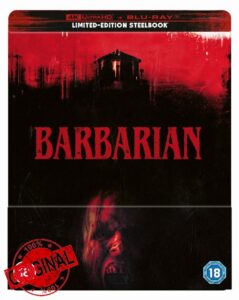 Barbarian SteelBook [4K Ultra HD & Blu-ray]