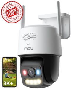 Imou 3K+ Outdoor Security Camera with PoE & 2.4/5GHz WiFi Dual Connection